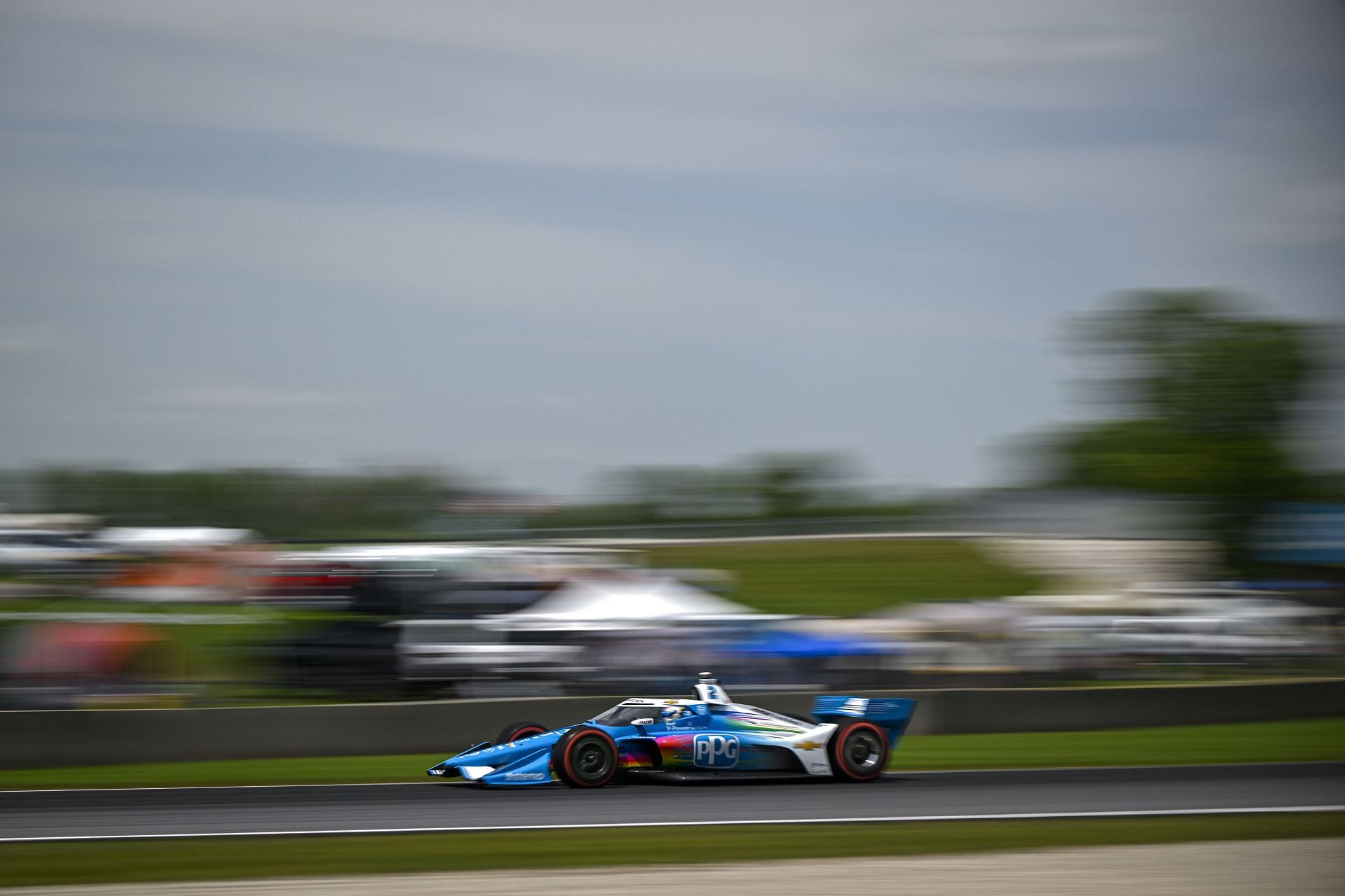 Josef Newgarden at the NTT IndyCar Series XPEL Grand Prix at Road America - Source: Getty